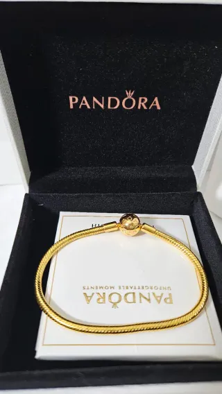 Pulsera con su caja y bolsa incluida