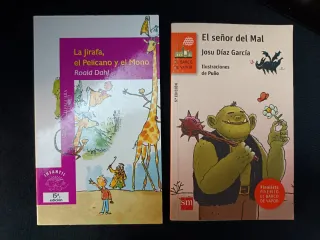 Lote 9 libros infantil & juvenil; Roald Dahl...