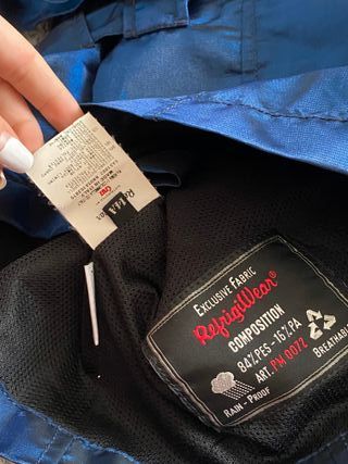 Refrigiwear 14 anni giacca impermeabile