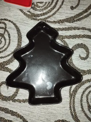 Plato decorativo forma árbol