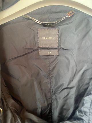 Piumino Seventy nero taglia 42