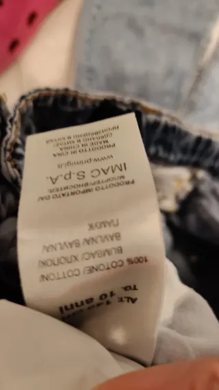 Lotto jeans bambina 11 anni