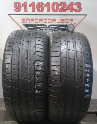 -255 40 19 Y PIRELLI RUEDA AL 90% VIDA UTIL