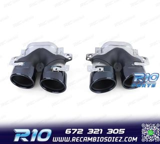 COLAS ESCAPE MERCEDES CLASE E W213 16- E53 AMG NEGRO