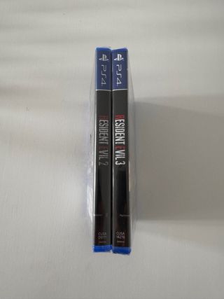 Pack Resident Evil 2 y 3 PS4 Precintados