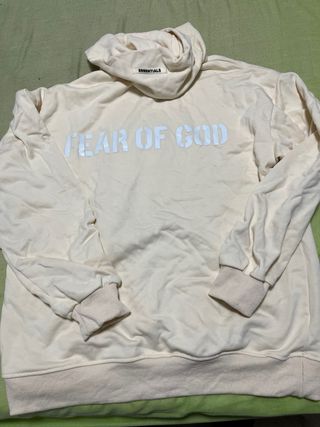 Sudadera Fear of God Essentials Beige