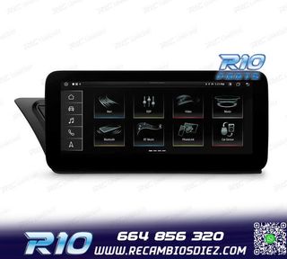 RADIO GPS ANDROID 12 AUDI A4 B8 A5 OCTA CORE 4GB RAM 64GB RO