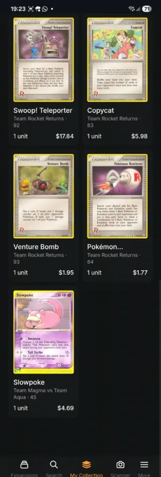 Lote +170 Cartas Pokémon ingles (y alguna español)