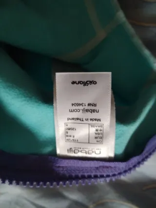 Neopreno niña talla 6