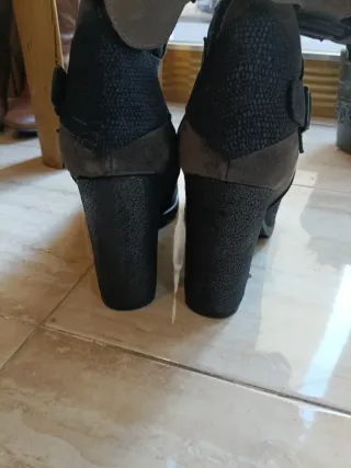 Stivaletti Fornarina donna blu e marroni