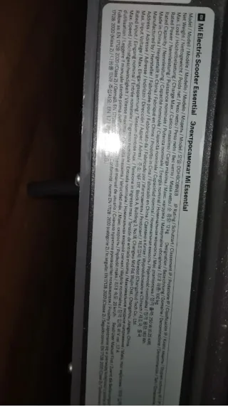 Patinete Eléctrico Xiaomi Essential