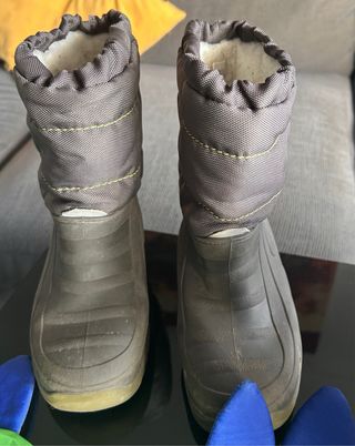 Casco esquí niño + gafas + botas nieve