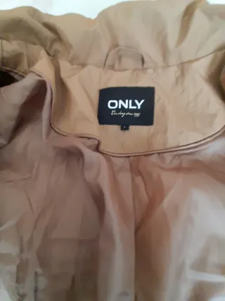 Plumífero mujer beige/marrón