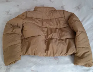 Plumífero mujer beige/marrón