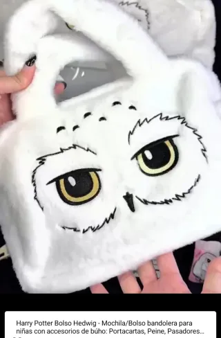 Bolso Hedwig Peluche