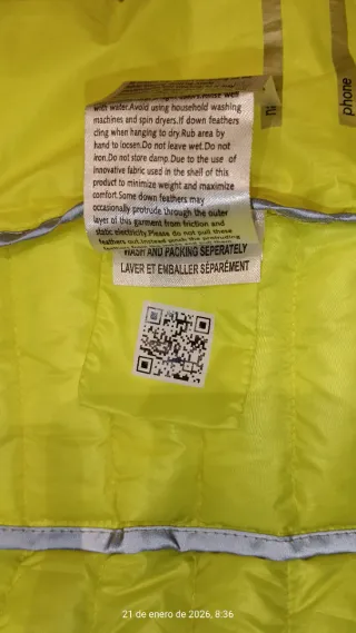 Chaqueta Jott Plumas  chico/a