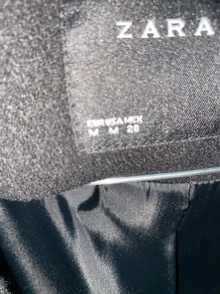 Chaqueta Zara Negra Talla S
