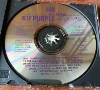 DEEP PURPLE - Singles A's and B's. Cd