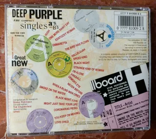 DEEP PURPLE - Singles A's and B's. Cd