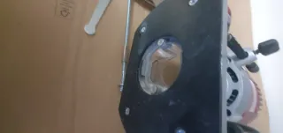 Fresadora Einhell Roja y Gris