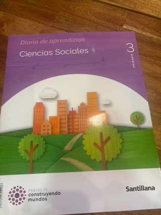 Libro sociales 3 primaria diario aprendizaje