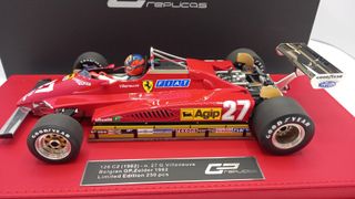 GPGV07 GP Replicas Ferrari 126 C2 G. Villeneuve