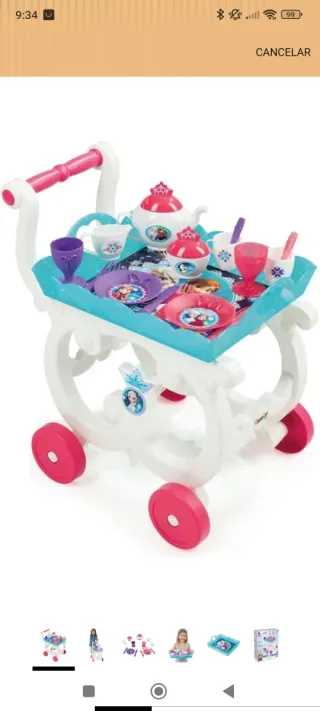 Carrito de Té XL Frozen