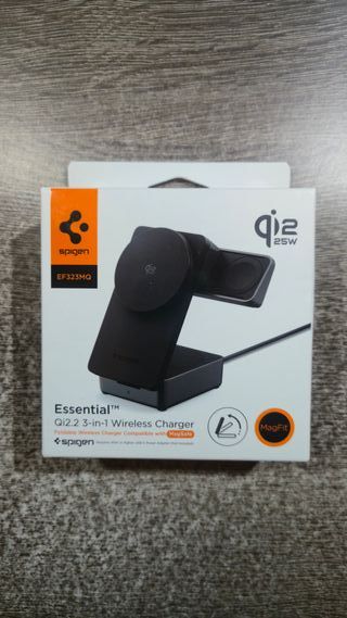 Spigen Essential Qi2.2 25W Caricatore Wireless
