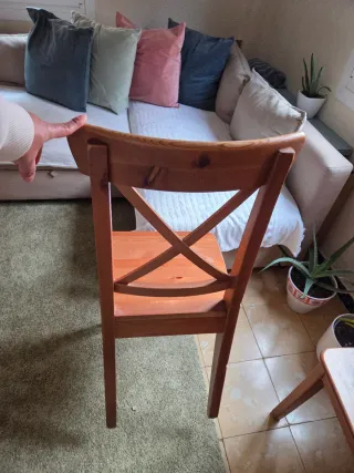 Silla comedor madera Ikea