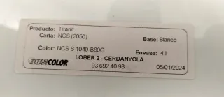 Titanit Pintura Paredes y Techos Lavable