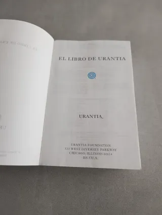 El libro de Urantia. Urantia Foundation.