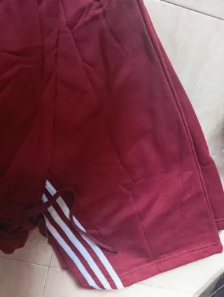 Chándal Adidas rojo burdeos Talla XXL