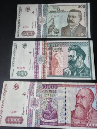 Set de Rumania de 1992.