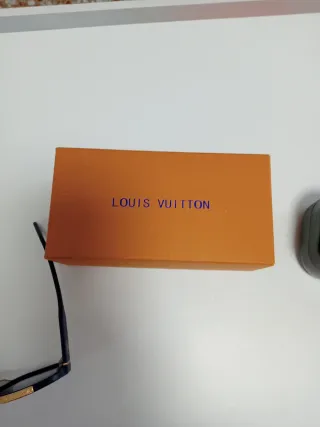 Gafas Louis Vuitton Mujer Azul y Dorado