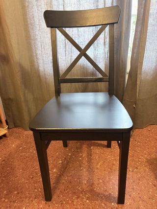 Silla Rosentorp Ikea Negra