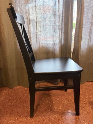 Silla Rosentorp Ikea Negra