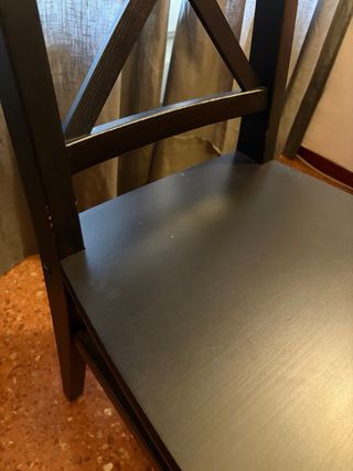 Silla Rosentorp Ikea Negra