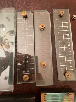 Portaobjetos microscopio y triquinoscopio