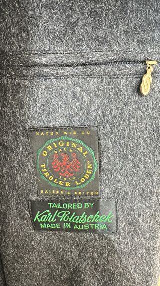 Cappotto Loden 100% Lana Vergine TG 48