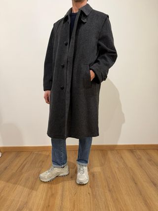 Cappotto Loden 100% Lana Vergine TG 48