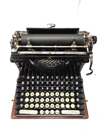 Máquina de escribir antigua Smith Premier 1
