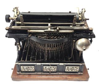 Máquina de escribir antigua Smith Premier 1