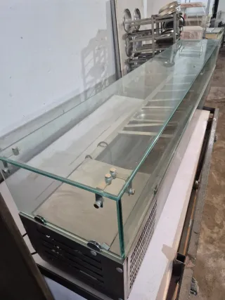 Vitrina refrigerada cristal