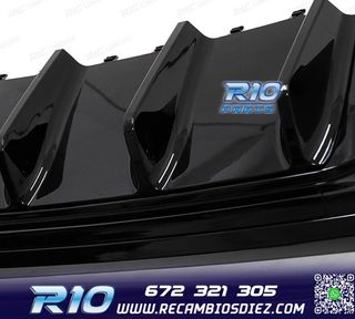 DIFUSOR MERCEDES W206 AMG 21- LOOK C63 + COLAS ESCAPE CROMO