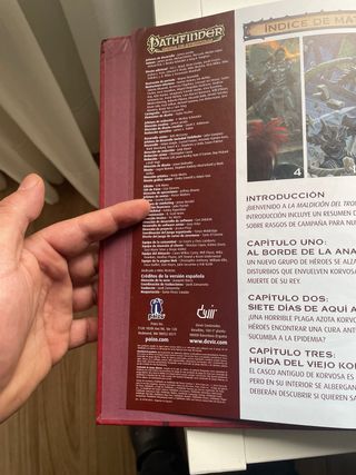Pathfinder (1Ed): La Maldición del Trono Carmesí