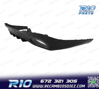 DIFUSOR MERCEDES W206 AMG 21- LOOK C43 + COLAS ESCAPE CROMO