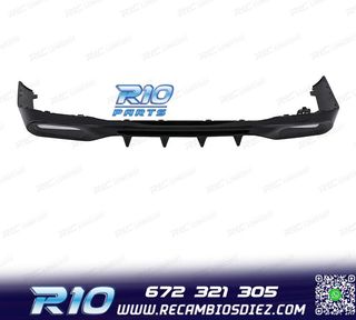 DIFUSOR MERCEDES W206 AMG 21- LOOK C43 + COLAS ESCAPE CROMO