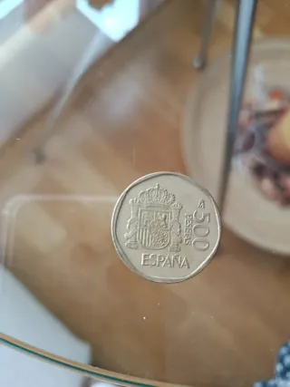 Moneda 500 Pesetas, año 1987, España Escudo