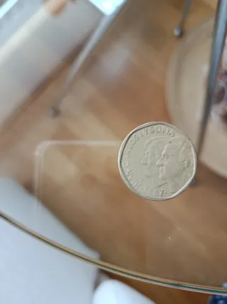 Moneda 500 Pesetas, año 1987, España Escudo