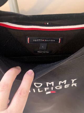 Sudadera Tommy Hilfiger Mujer Negra